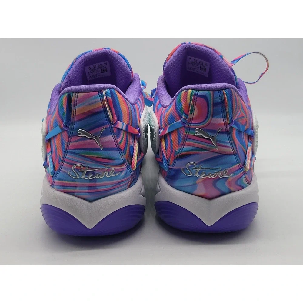 Puma Stewie 4‎ Prism Womens 13.5 Basketball Shoes Multicolor Sneaker 311062-01